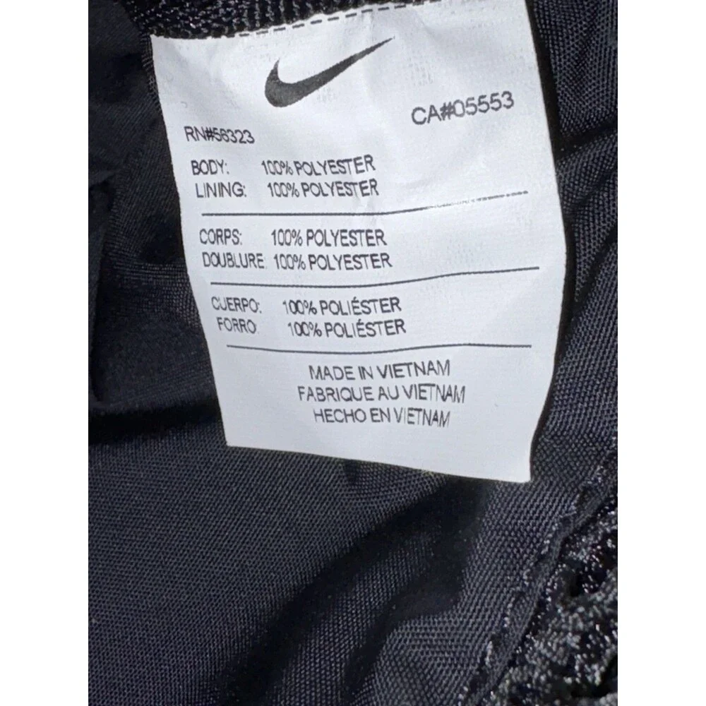 Nike Air Extra-Small Gym Sack Drawstring Bag Backpack Black